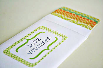 "Bicycle Made For Two' Card & Love Vouchers