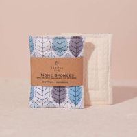 None Sponge Set of 2 - Winter Leaf