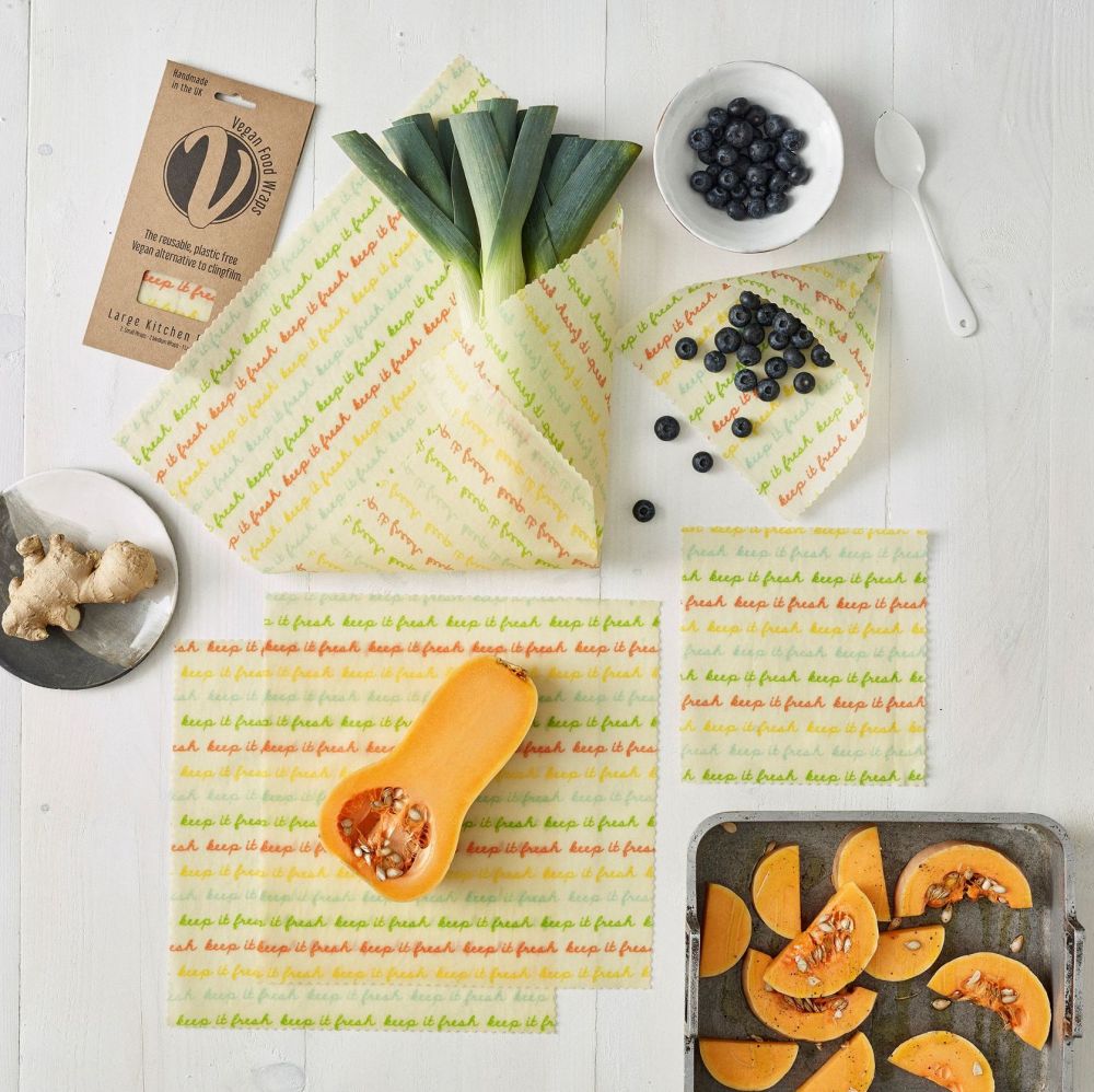 Vegan Food Wraps - Assorted Kitchen Pack 5-Pack